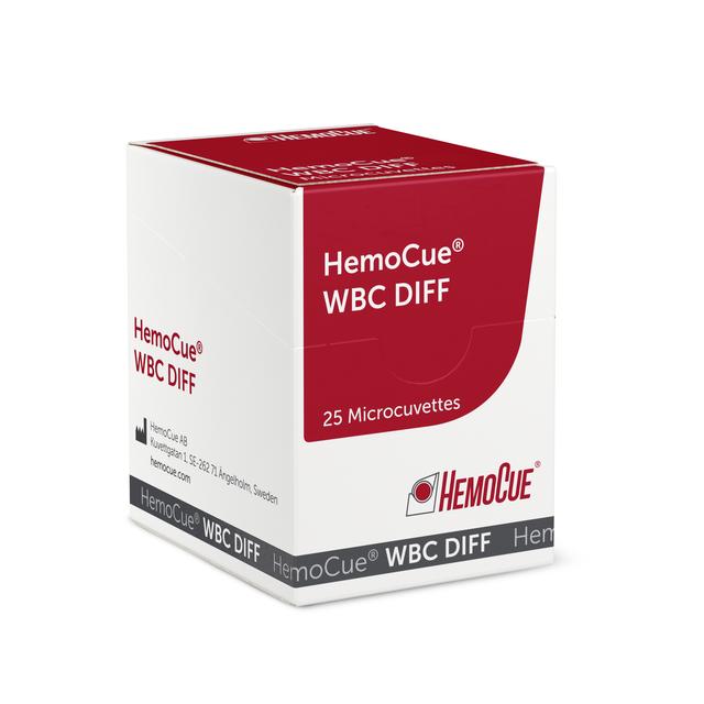 Microcubetas HemoCue WBC DIFF